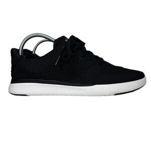 Kizik Lima Knit Slip-On Sneaker Shoe Black White Unisex Men SZ 9.5 Women SZ 11
